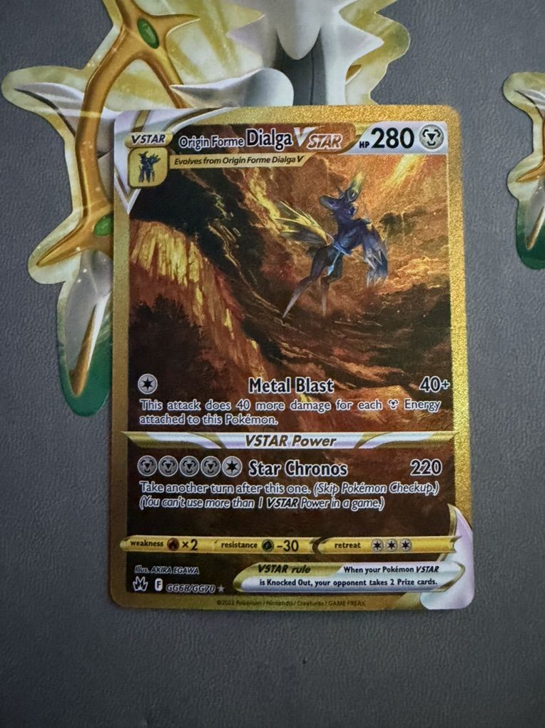 Origin Forme Dialga Vstar GG68