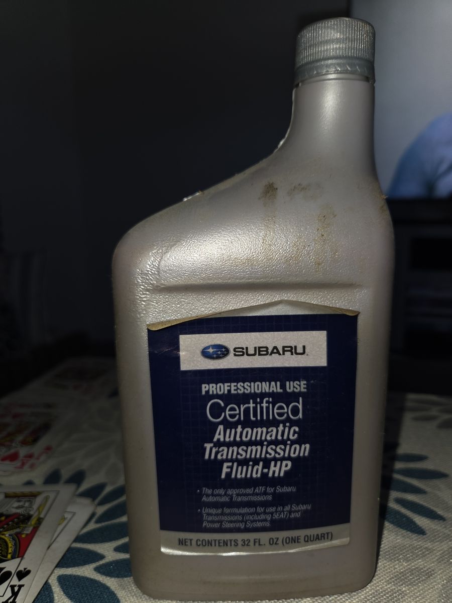 Subaru Professional Use Certified Automatic Transmission Fluid-HP 32 FL OZ