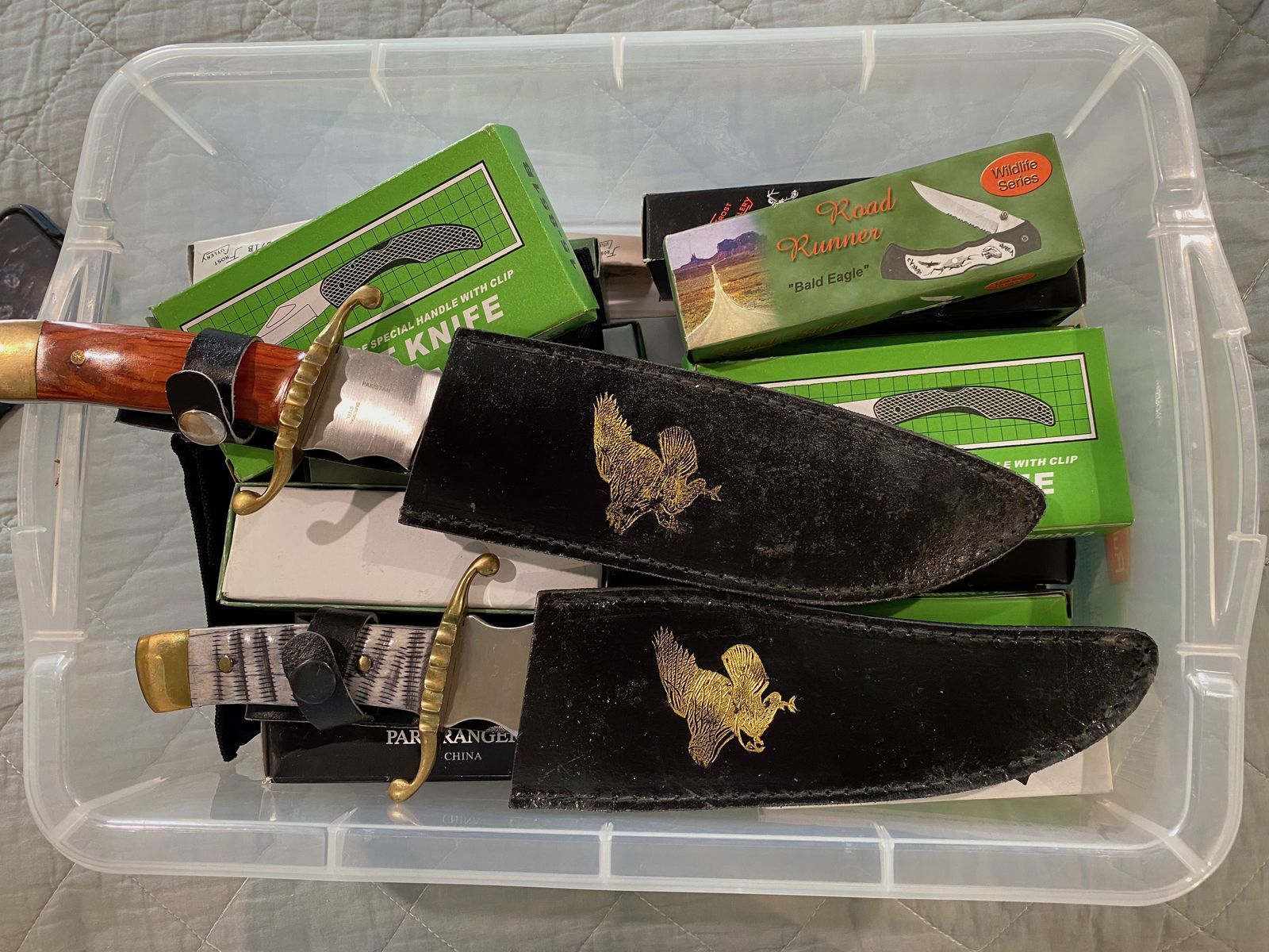 Box of Assorted Knives