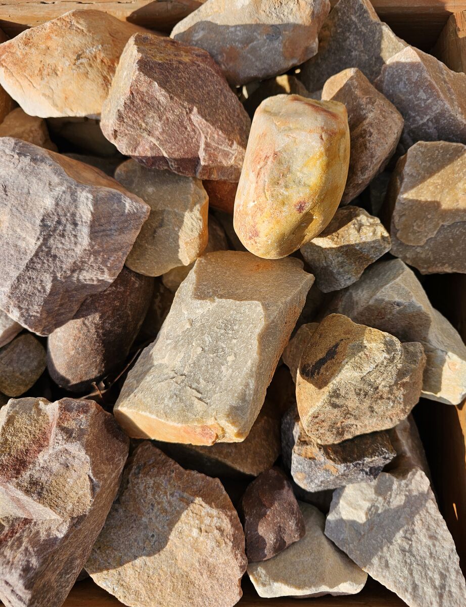 Decorative Rock Hunky Sunset Cobble 3"-6"