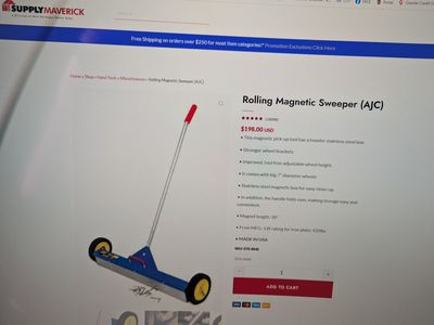 AJC 30 INCHES MAGNETIC SWEEPER.