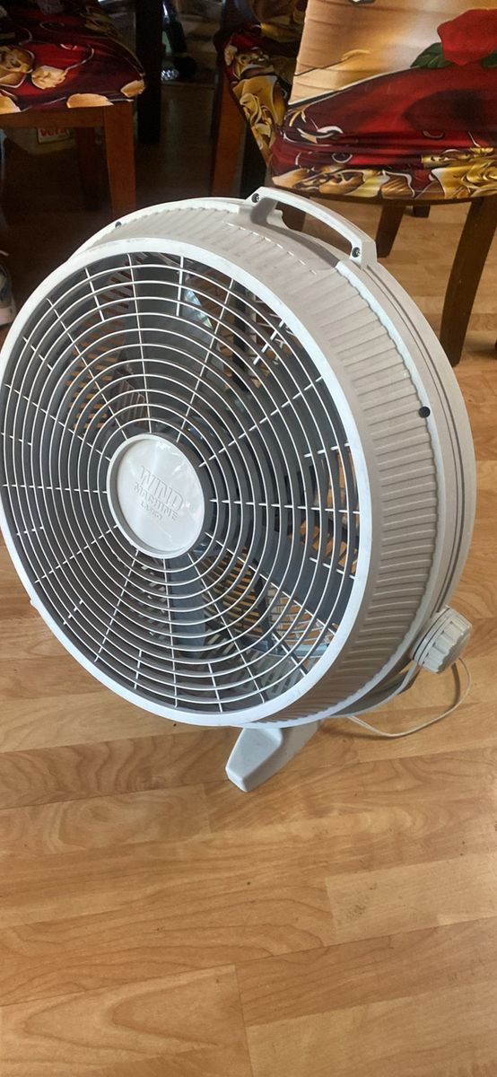 Lasko Wind Machine 20-Inch Pivoting Floor Fan - Gray