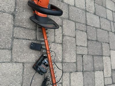 Black+decker cordless hedge trimmer