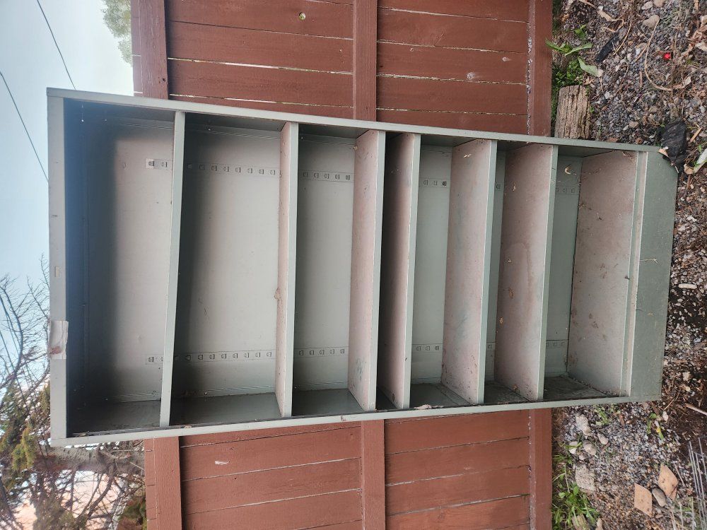 free metal garage shelving