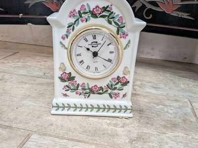 Vintage Portmeirion Botanic Garden Quartz clock