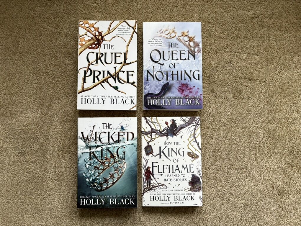 The Folk of the Air Series, by Holly Black (paperbacks)