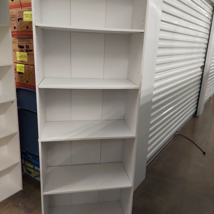 White Bookshelf