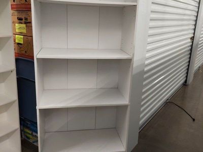 White Bookshelf