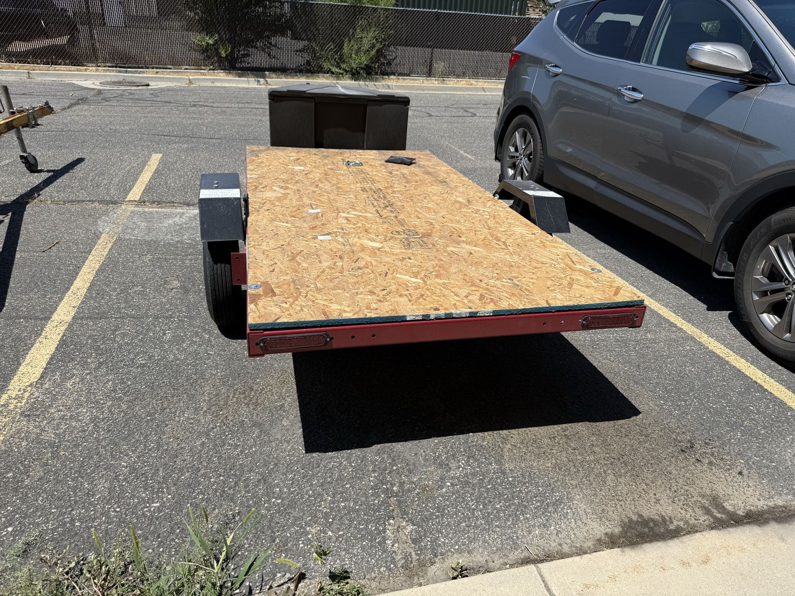 4’ x 6’ flat bed trailer