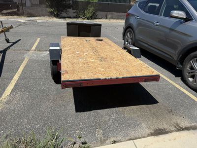 4’ x 6’ flat bed trailer