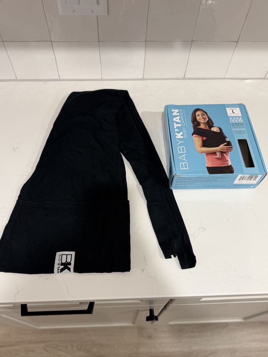 Baby K'tan Large Black Baby Carrier