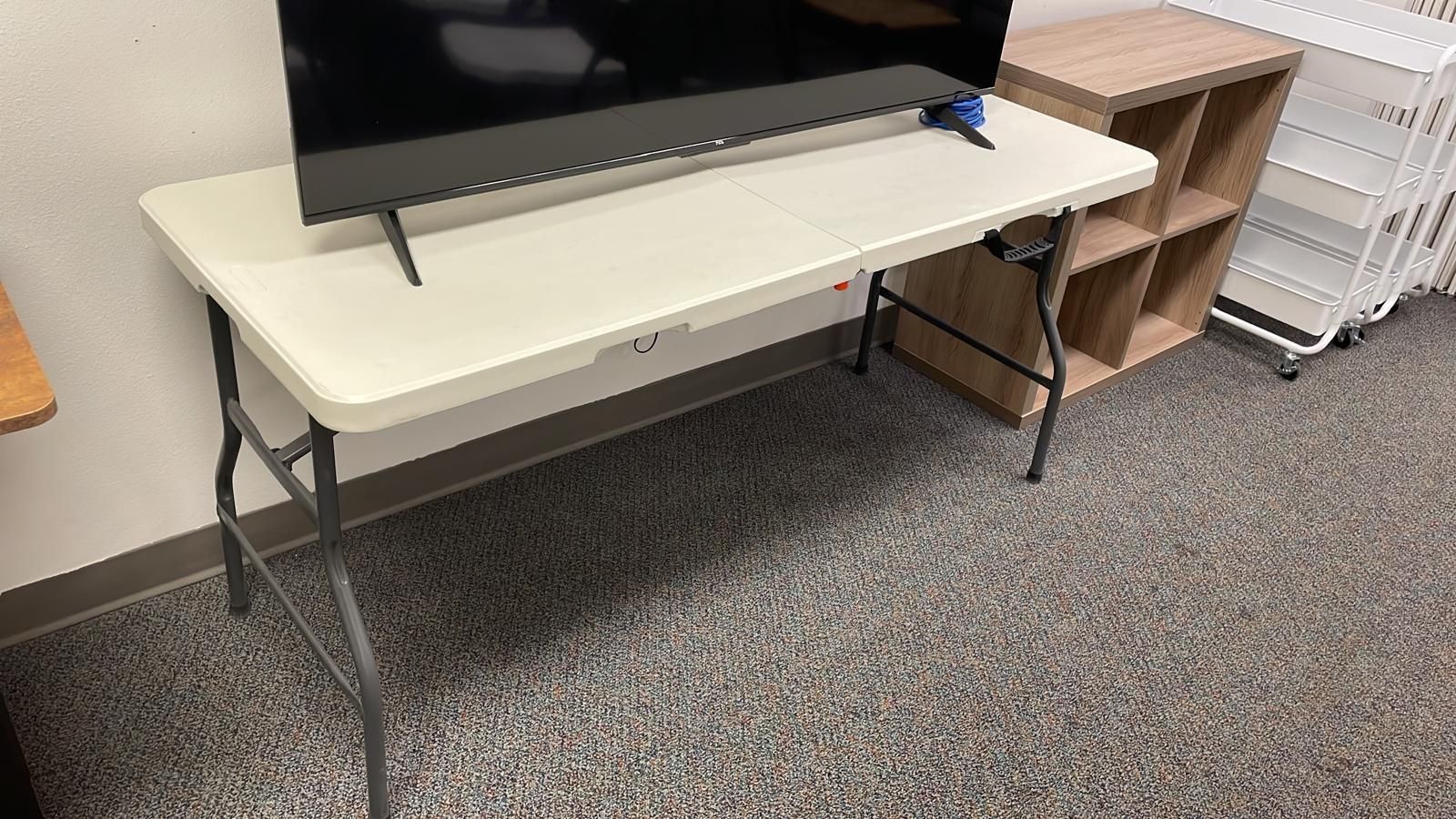 Ozark Trail 5-Foot Folding Table – $30