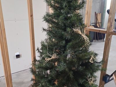 Artificial Christmas Tree with Green Needles
