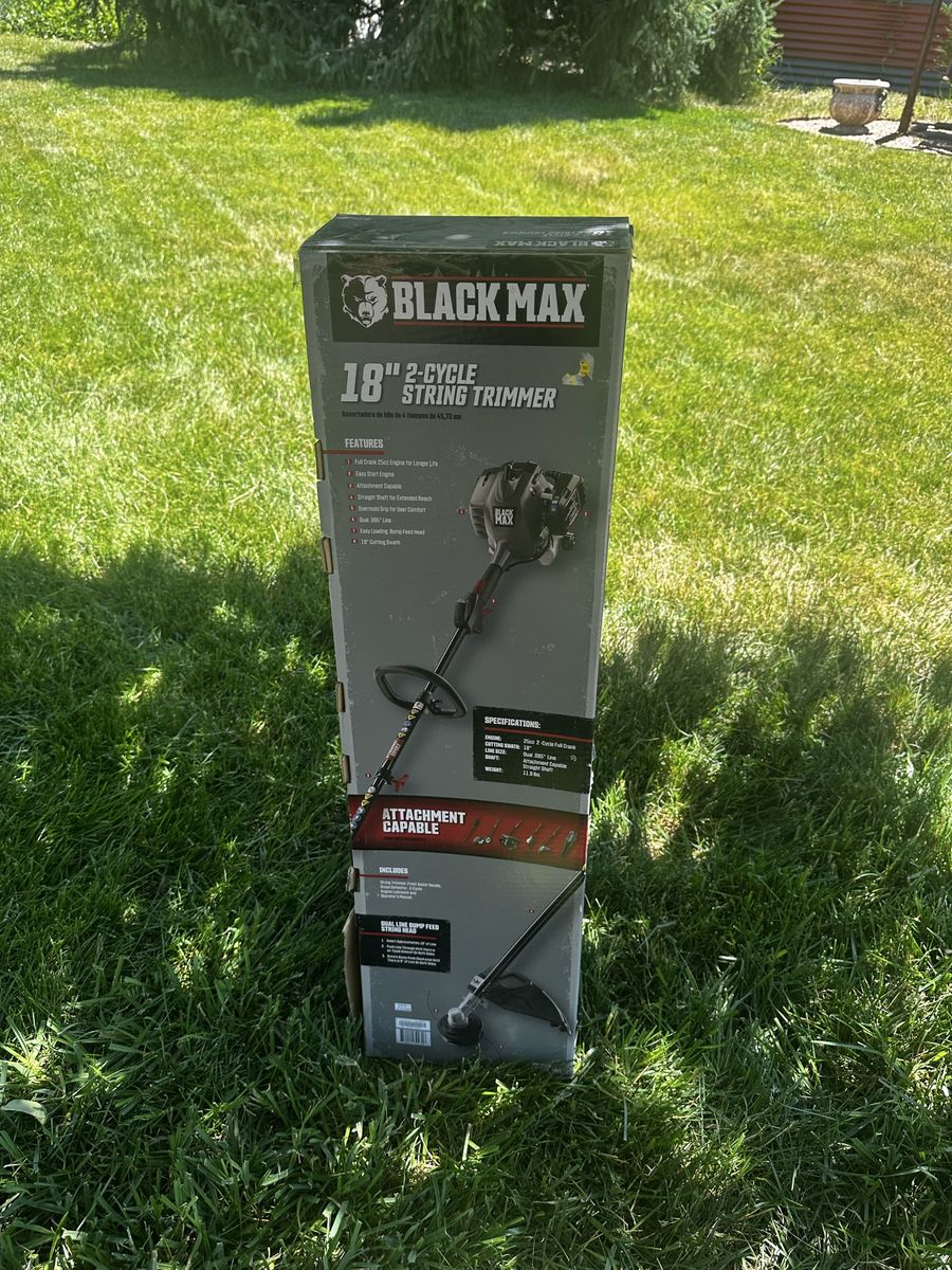 Brand new 18” 2-cycle string trimmer