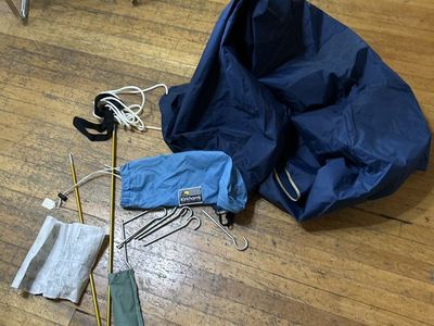 vintage kirkhsm’s featherlite A frame tent
