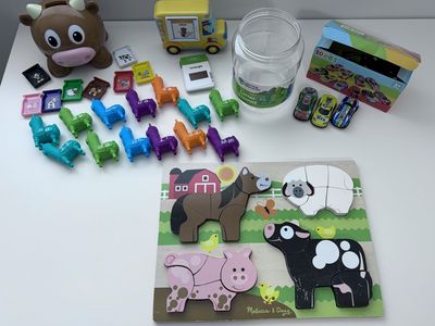 Toddler/preschooler toys and puzzle lot