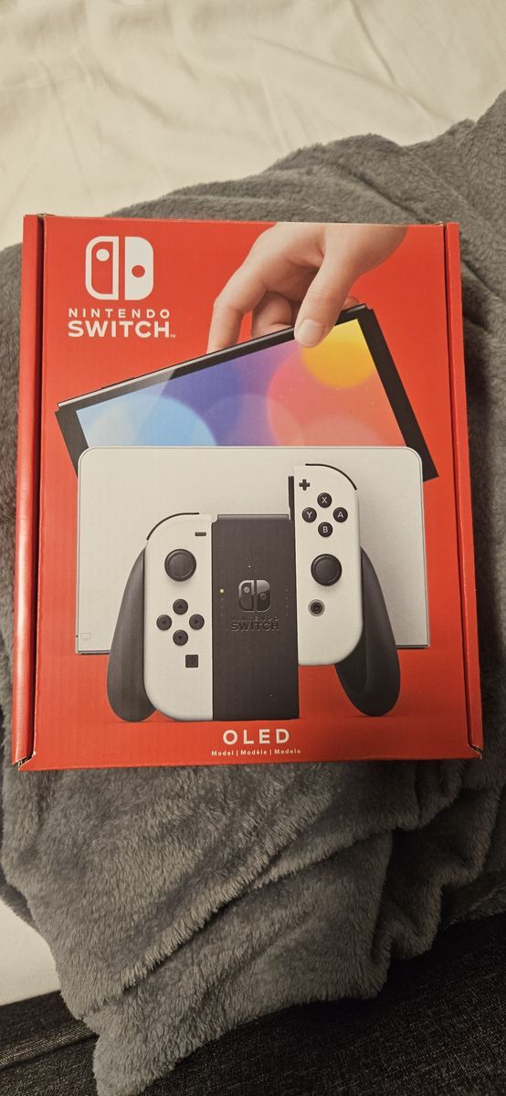 Nintendo Switch OLED Model w/ 256GB Memory & Joy-Con Covers - Gently Used