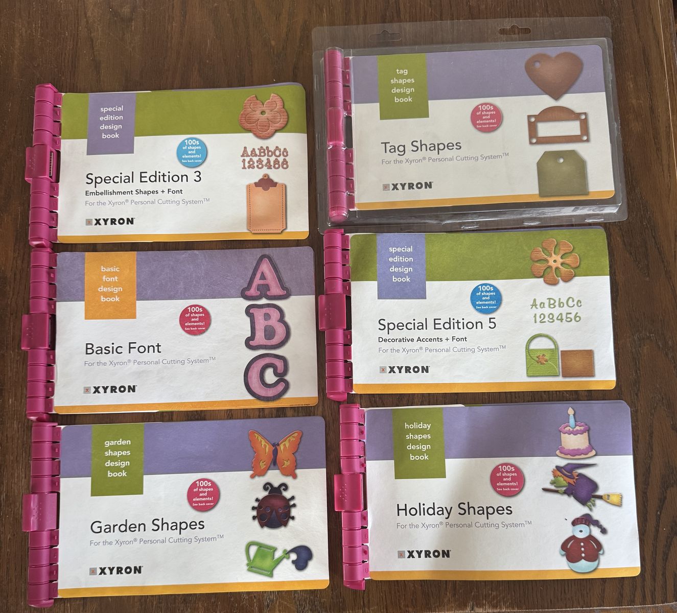 XYRON Font Packs and Cartridges