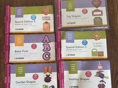 XYRON Font Packs and Cartridges