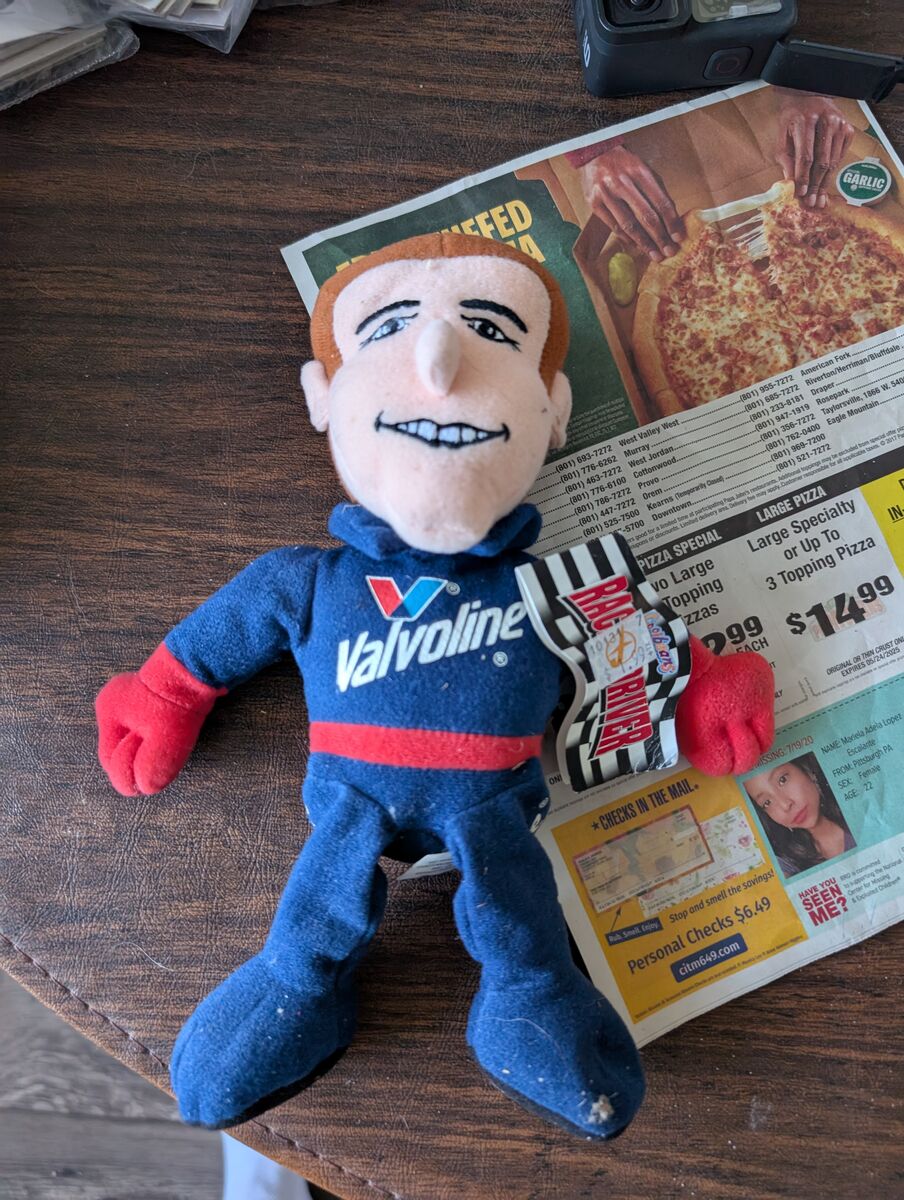 Mark Martin Valvoline Ford Taurus 6" doll