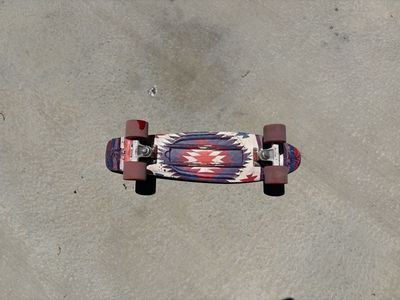 Penny Board Skateboard Purple Southwestern Design 22" Cruiser Skateboard