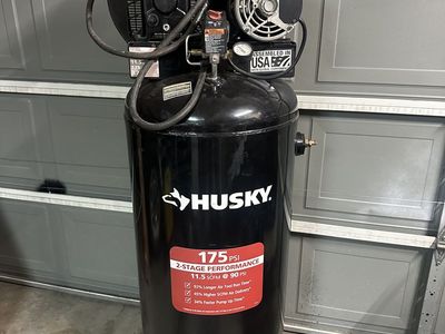 Husky 60 Gallon air compressor
