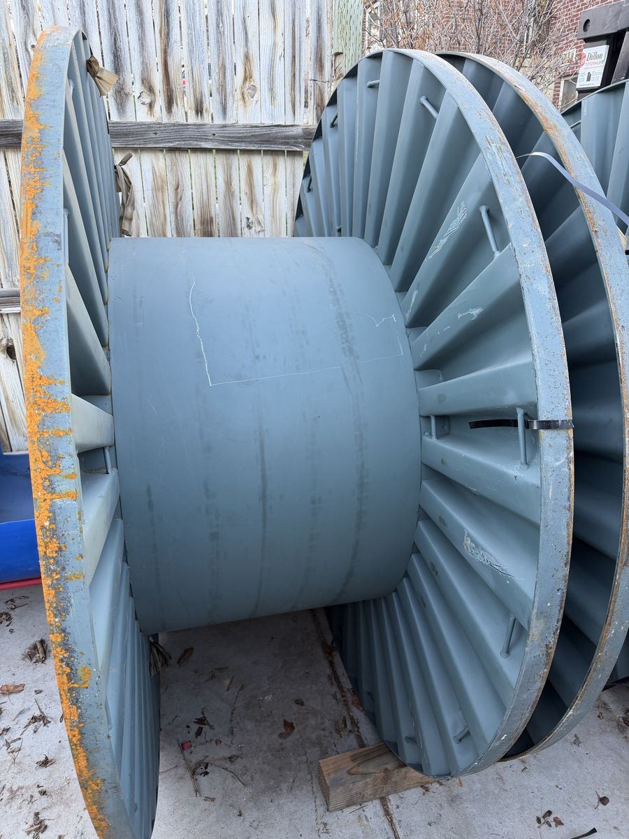 Big metal spool or reels