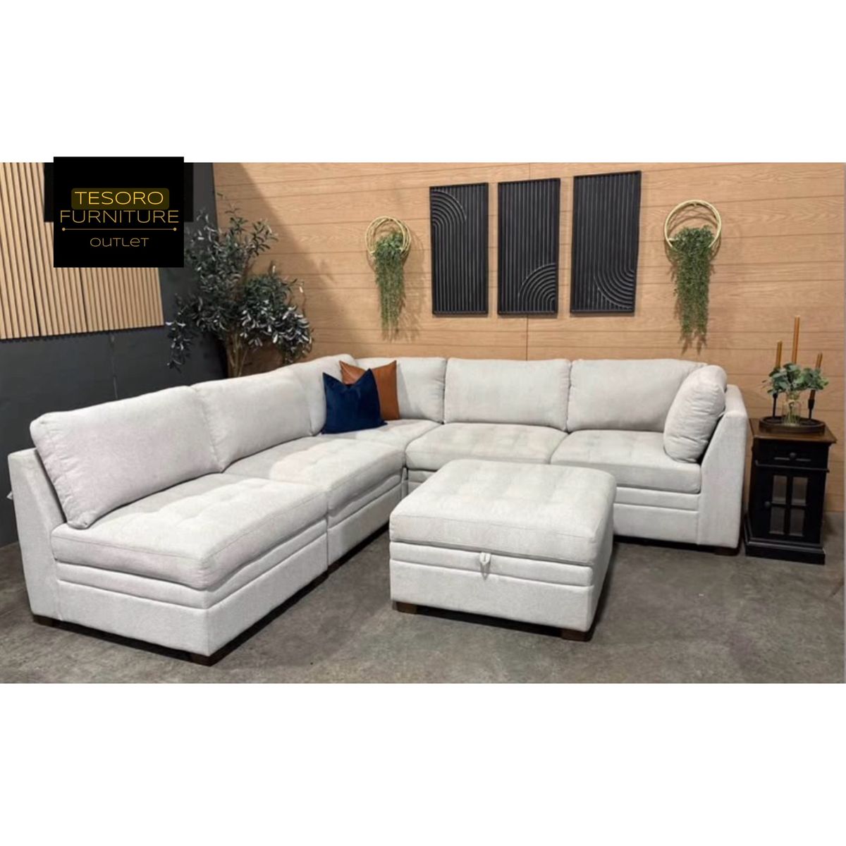 BUCCLE TISDALE MODULAR SECTIONAL WE OFFER DELIVERY