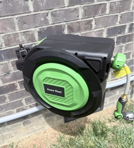 New in box Retractable Garden Hose Reel