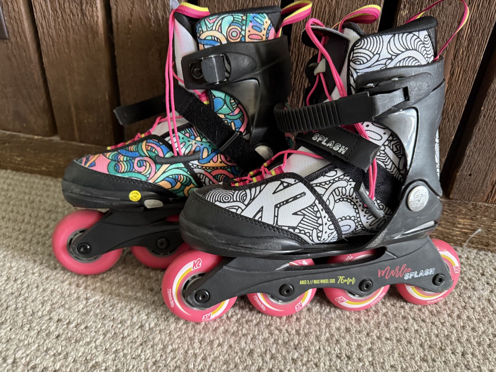 K2 Marlee Splash Inline Skates - Kids' Adjustable Sizes 1-5