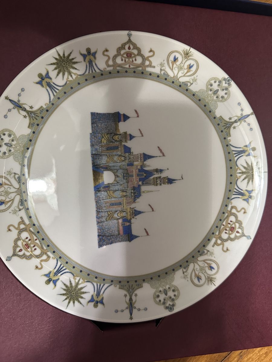 Disney Castle Plate