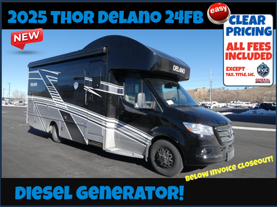 2025 Thor Delano 24FB *Brand new / MASSIVE CLOSEOUT PRICE!*
