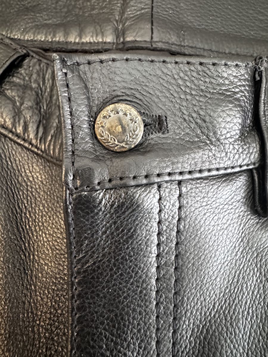 Milwaukee Leather Pants for Men - Premium Leather Size 32