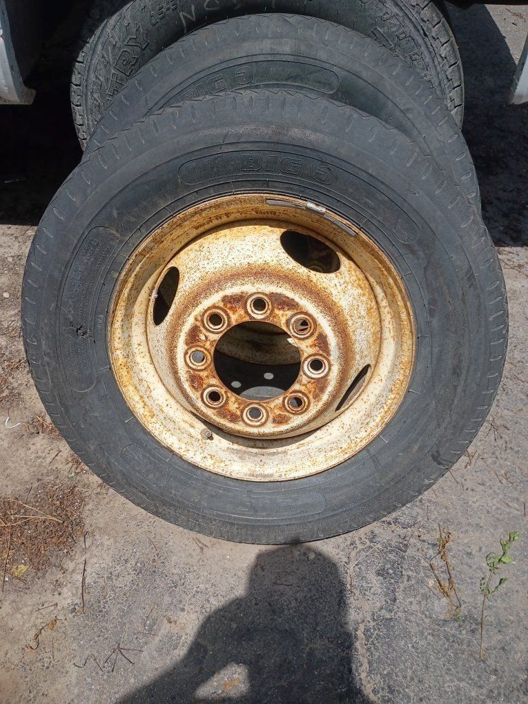 16.5x16 inch Chevy 1 ton wheels