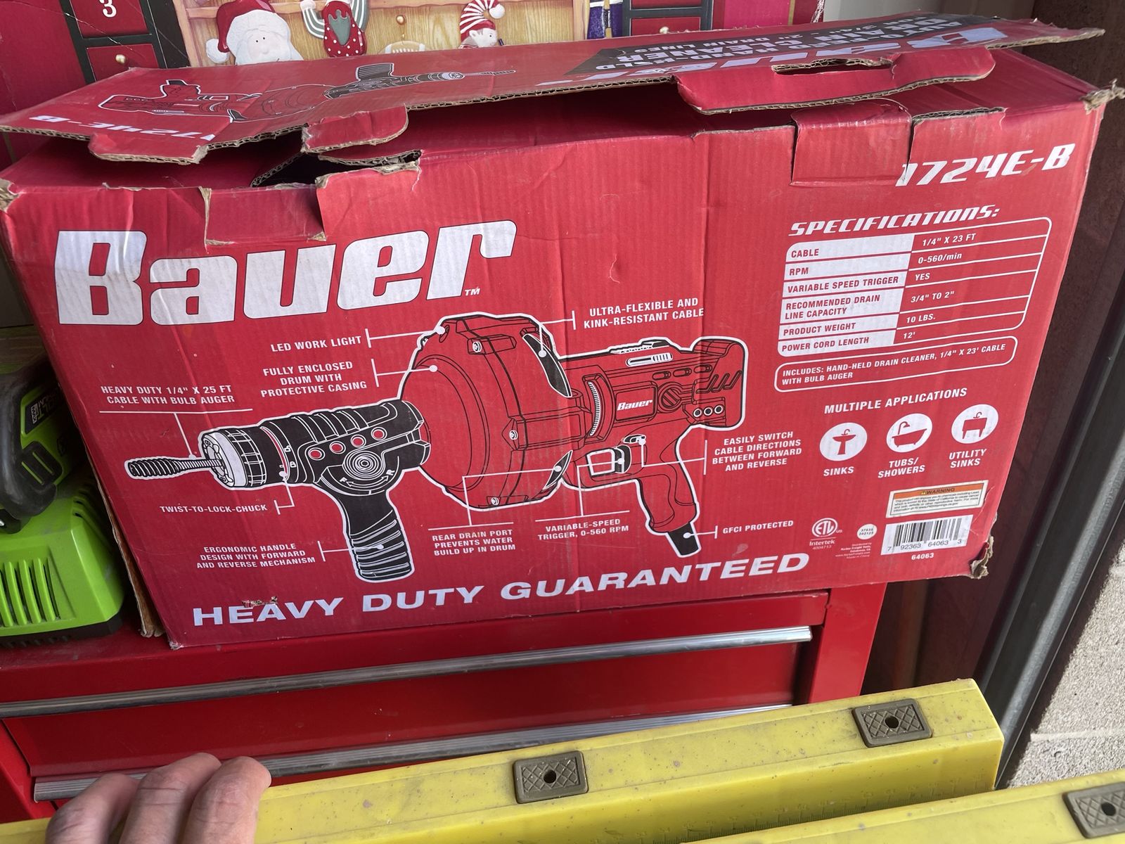 Bauer Auger - Drain cleaner