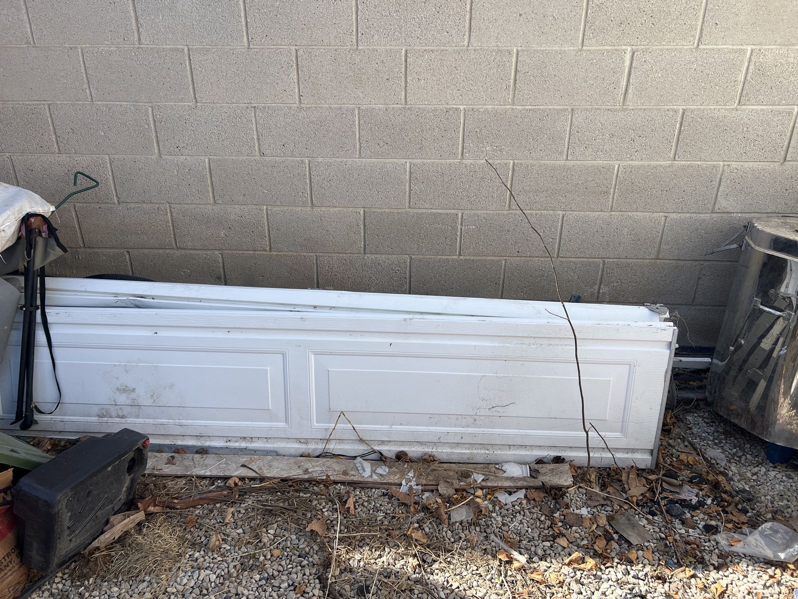 Single Car Garage Door