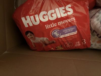 Box of diapers