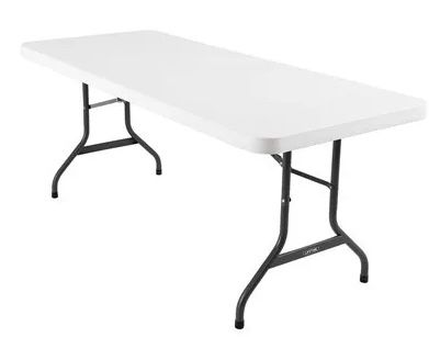 Lifetime 6 Foot Folding Table (White)