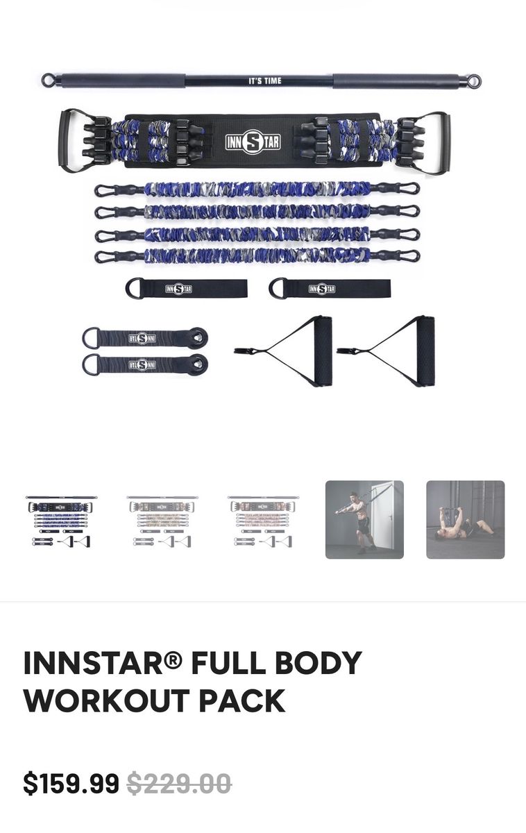 * Never Opened* INNSTAR® Full Body Workout Pack