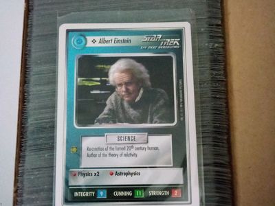 1994 Decipher Star Trek Premiere Edition Unlimited White Border set