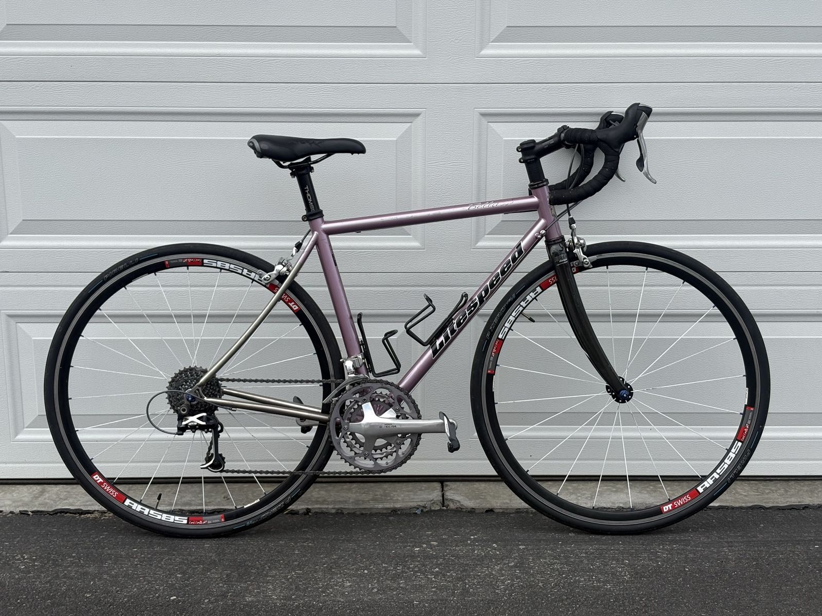 Litespeed titanium frame road bike - carbon fork 52cm