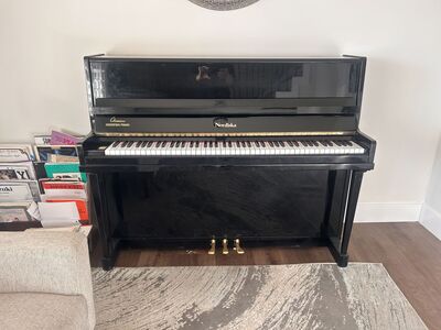 Nordiska piano with Shiny Black Finish