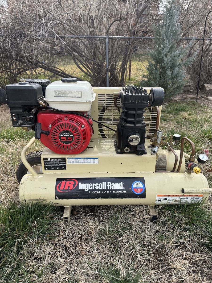 Ingersoll Rand Gas Powered Compressor