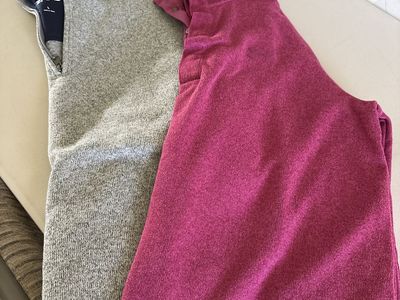 Quarter Zip Golf Sweaters Under Armour and IZOD
