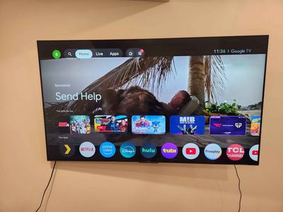 TCL 65-Inch Q7 QLED 4K Smart Google TV (65Q750G) 240HZ $250 OBO