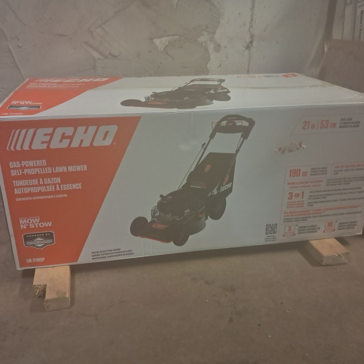 echo lawn mower