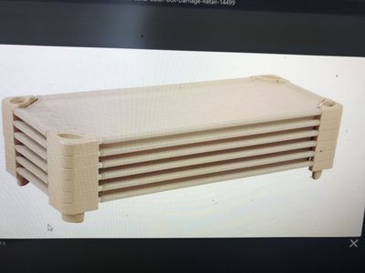 6 stackable kids cots sleeping cots bed