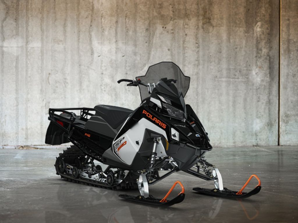 2027 Polaris® 650 Voyageur SP 146 White Lightning / Gloss Black / Orange Burst