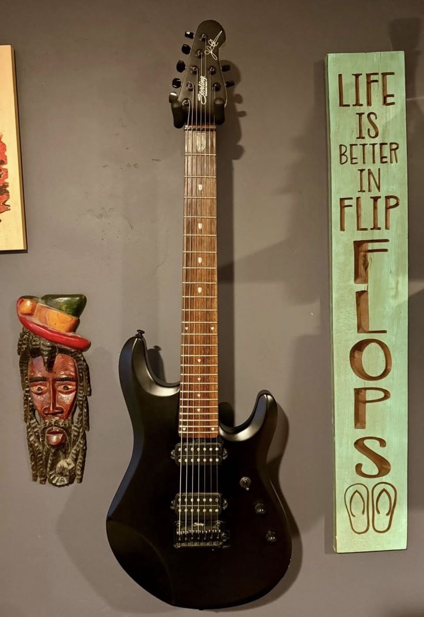 Sterling by Music Man JP60 John Petrucci Signature Electric Guitar - Stealth Black