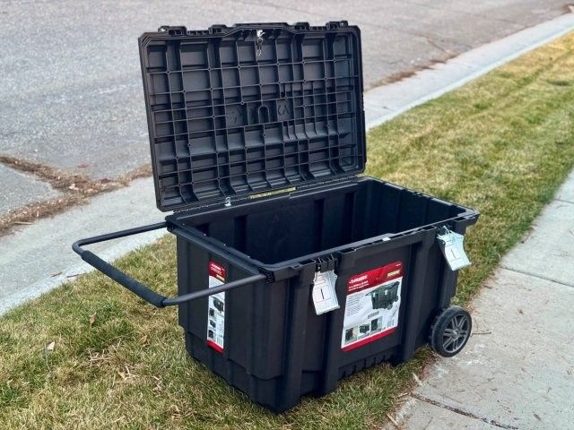 Husky 37 in. Mobile Job Box - 50 Gallon - NEVER USED